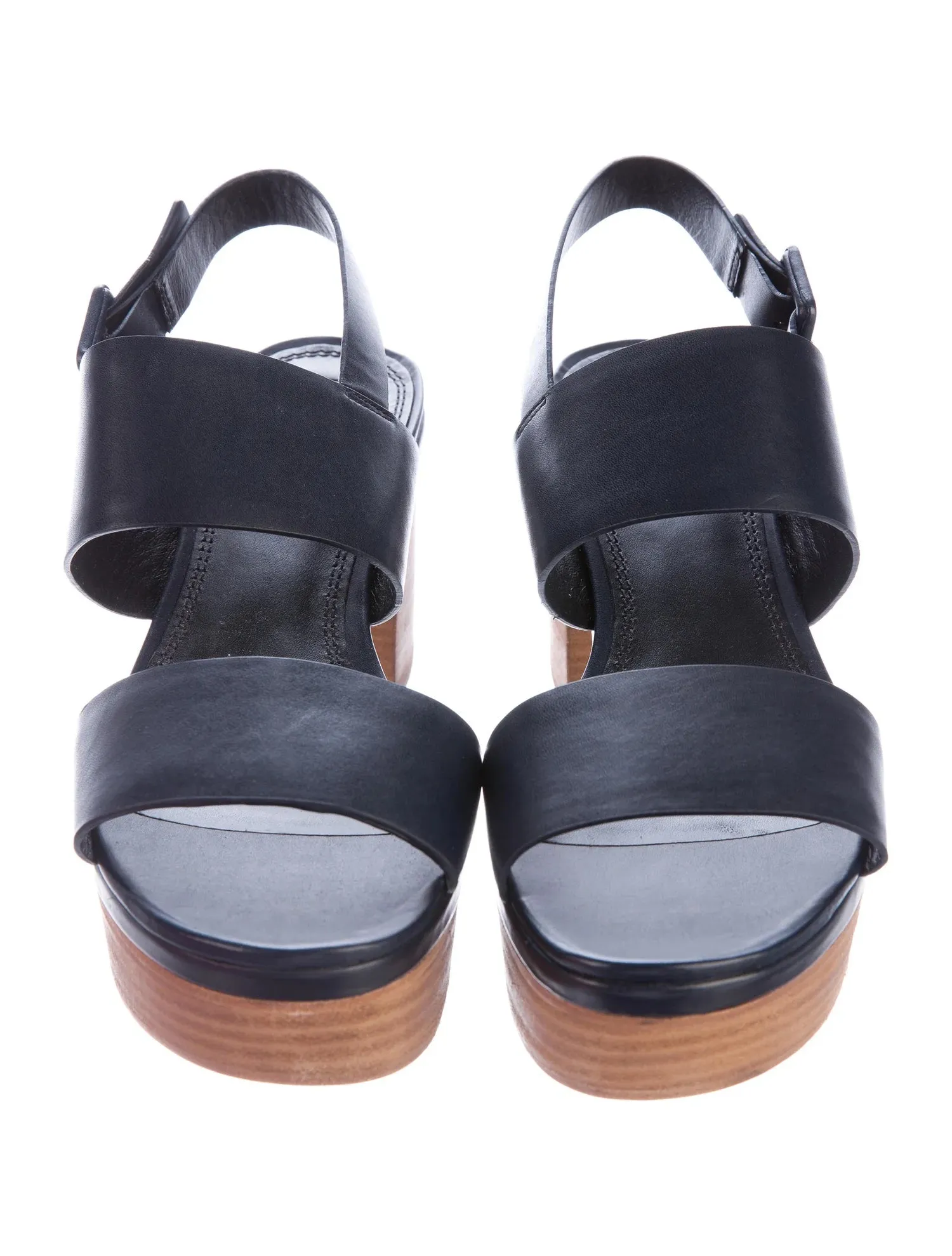 TORY BURCH SOLANA LEATHER PLATFORM SANDALS