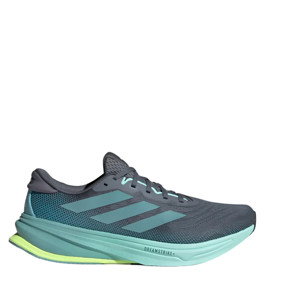 Adidas Men's Supernova Rise 2 Running Shoes in Onix/Minton/Hireye AW25 Hyperboloid Cushion Compression Activated Foam