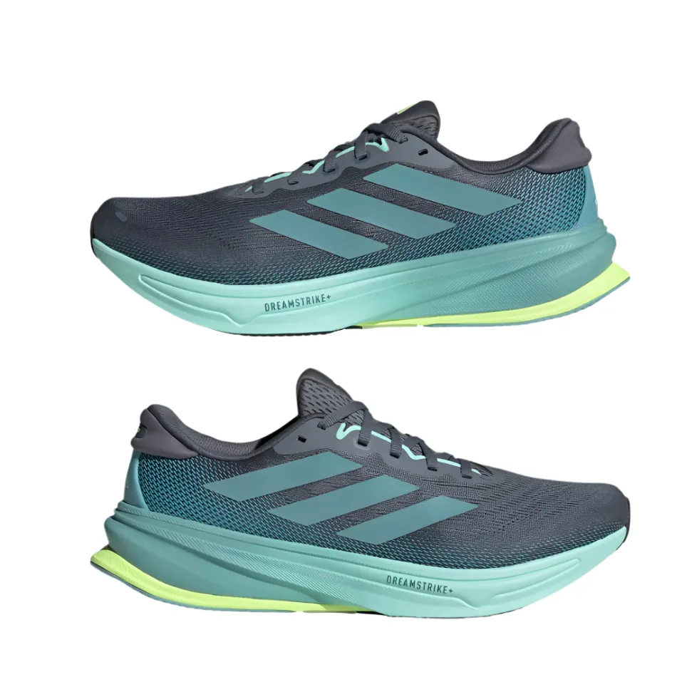 anti - static shoes Adidas Men's Supernova Rise 2 Running Shoes in Onix/Minton/Hireye AW25