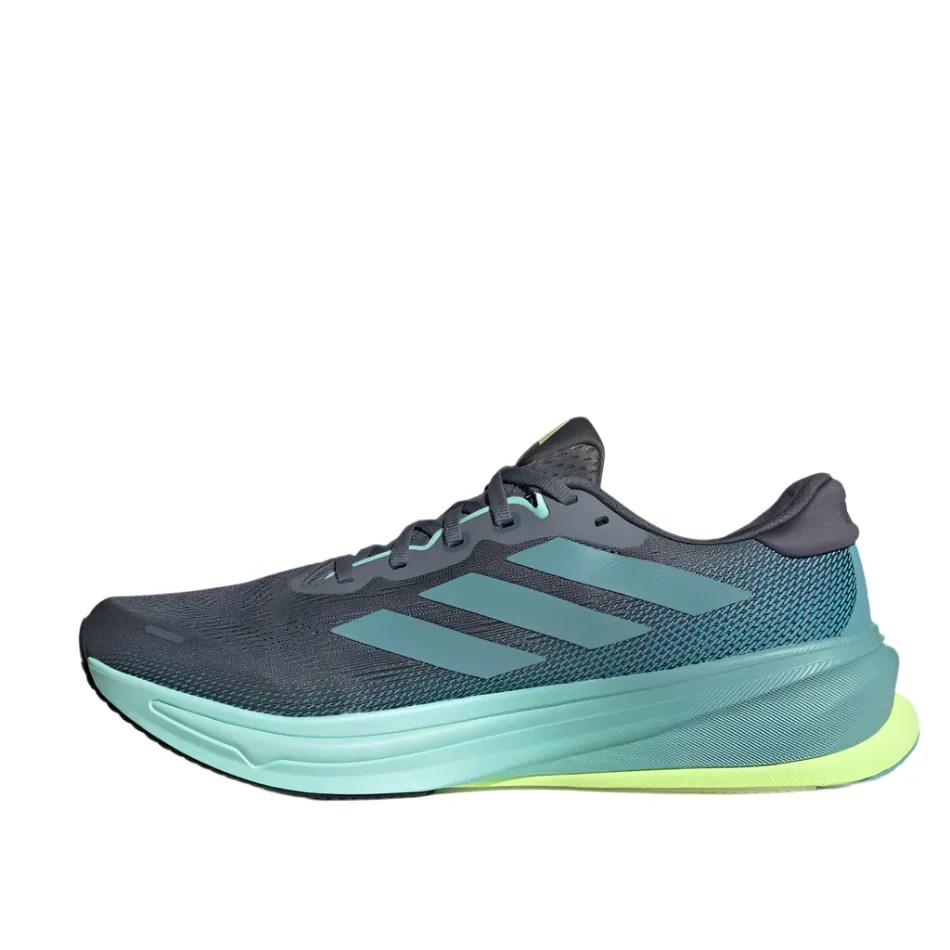 Adidas Men's Supernova Rise 2 Running Shoes in Onix/Minton/Hireye AW25 packable running shoes Lateral Stability Enhancement