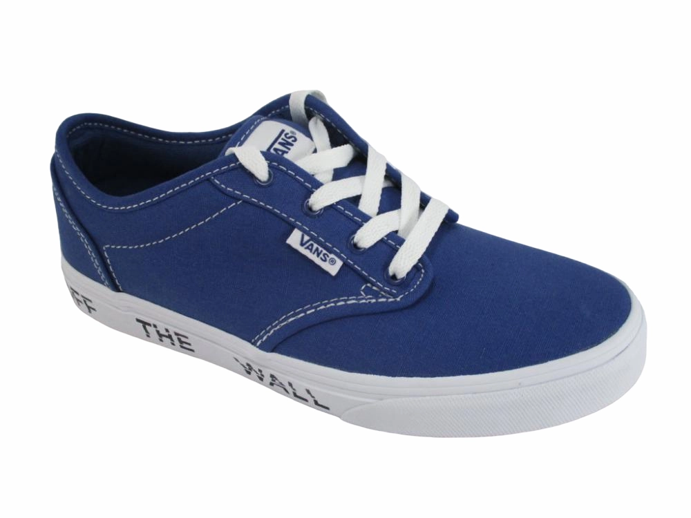 Comfortable Toe running with a minimalist style Vans Atwood VN0003Z9Q1S | Sneakers Ragazzo Navy Blu Originali