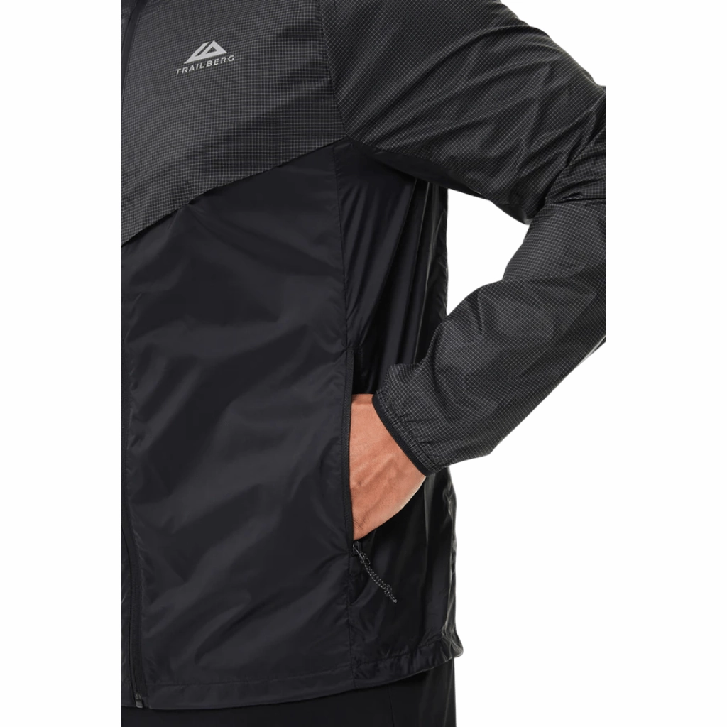 Compact Fit Trailberg Rapid Grid 2.0 Windbreaker Men