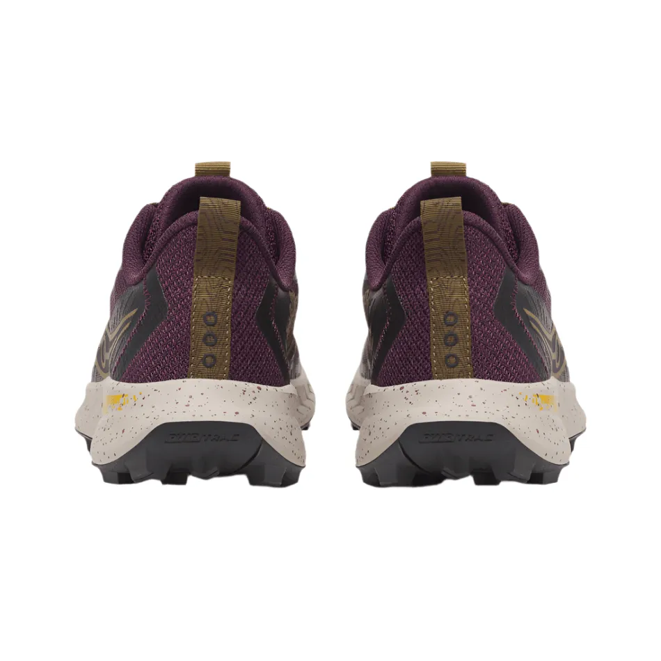 Endurance Style. Saucony Women's Peregrine 15 Trail Running Shoes in Wine/Kodiak AW25
