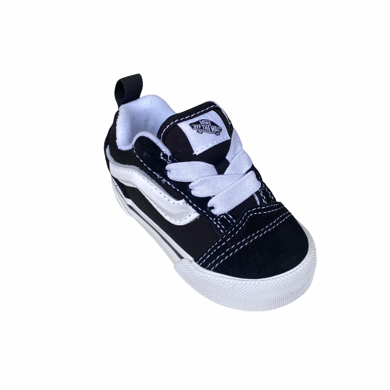 bright - colored running shoes Arch Comfort Vans Knu Skool Bambino VN000D0K6BT Nero-Bianco | Laccio Elastico