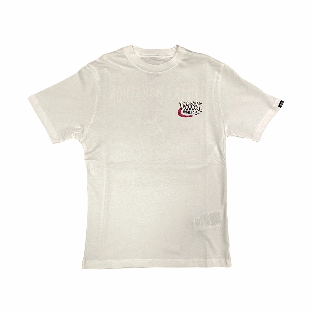 Crew neck classic Vans maglietta manica corta junior Marathon VN000MK7FS8 beige