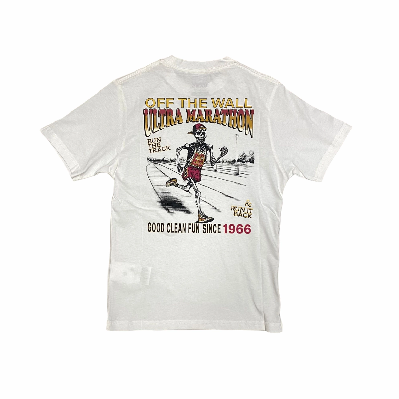 Breathable knit Outdoor Comfort Style Vans maglietta manica corta junior Marathon VN000MK7FS8 beige