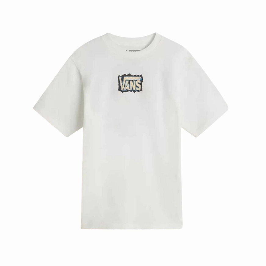 Vans Maglietta Manica Corta VN000M84FS8 | T-shirt Ragazzo Bianca Modern Trend Look