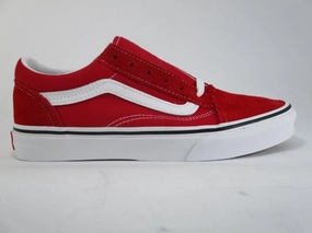 running with a zipper closure trail - tough Vans scarpa sneakers da bambino Old Skool VN0A4BUUJV61 rosso