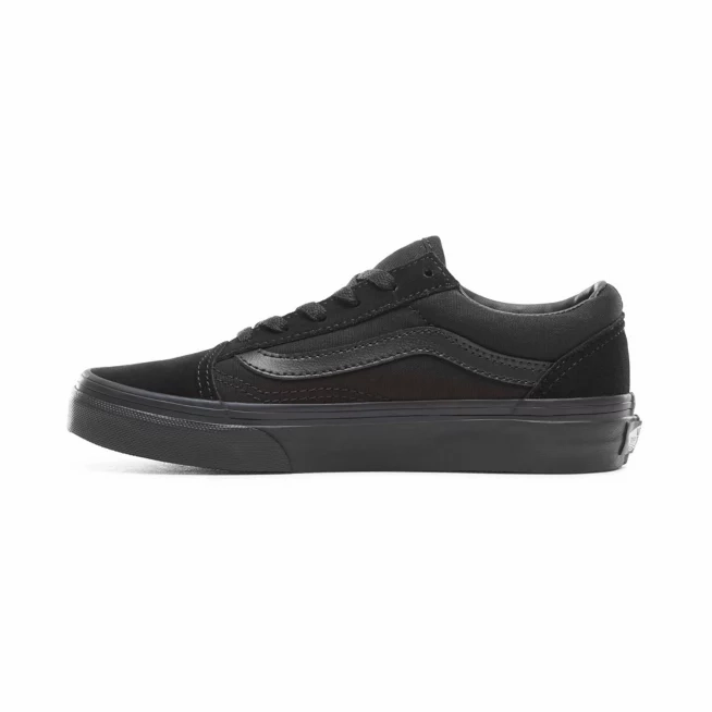 Vans scarpa sneakers da ragazzi Old Skool VN000W9TENR nero high - performance footwear Non Slip Heel Grip