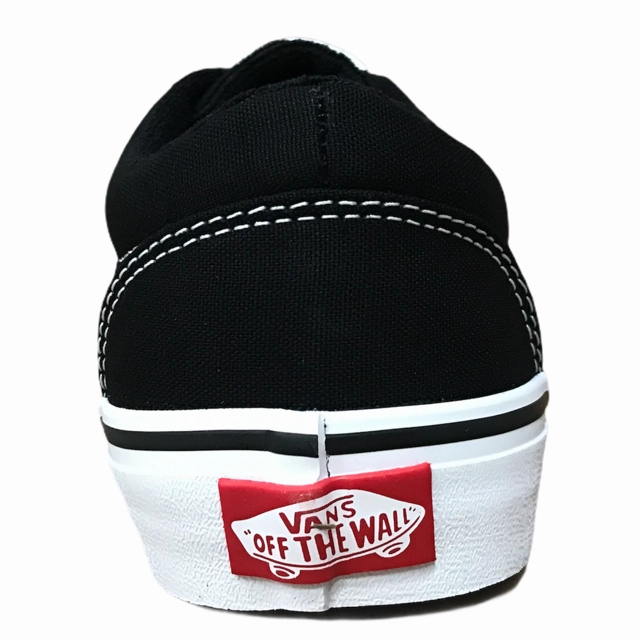 Vans scarpa sneakers da ragazzo MY Ward Platform in Canvas VN0A4UUV1871 nero bianco Cool Weather Microtextured Grip Surface