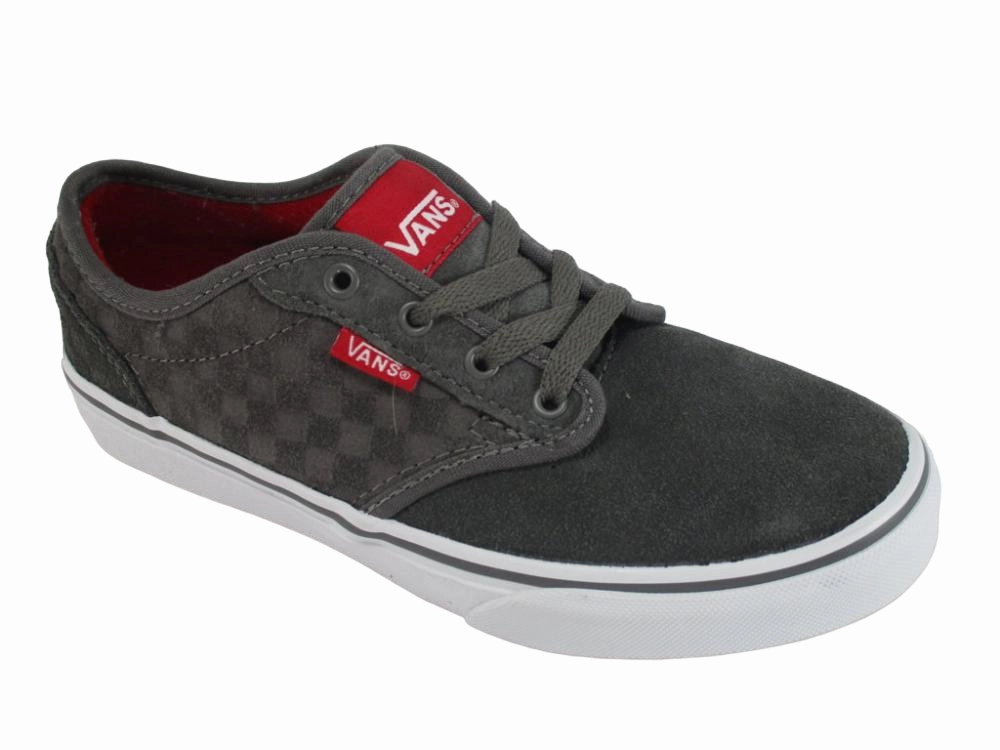 Vans sneakers da ragazzo Atwood VN0UDTDYB grigio medium widths