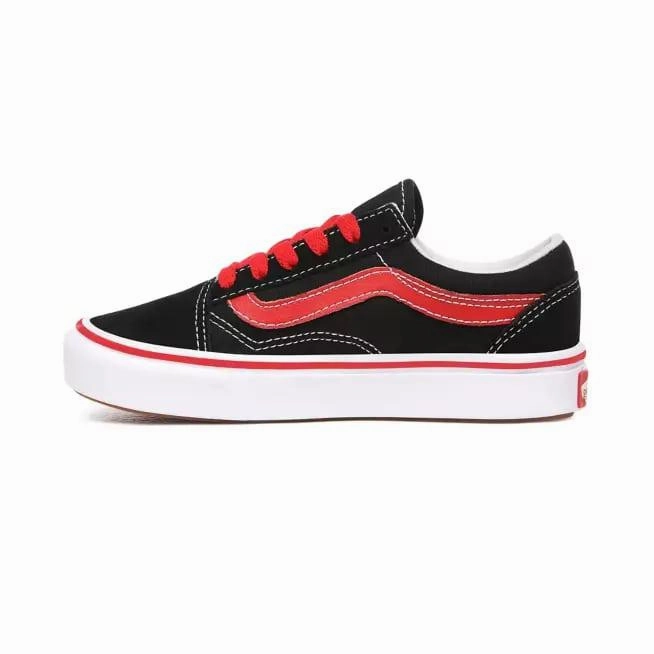 Vans sneakers da ragazzo Old Skool ComfyCush Pop VN0A4UHA4HJ1 nero-rosso Foam Pod Response
