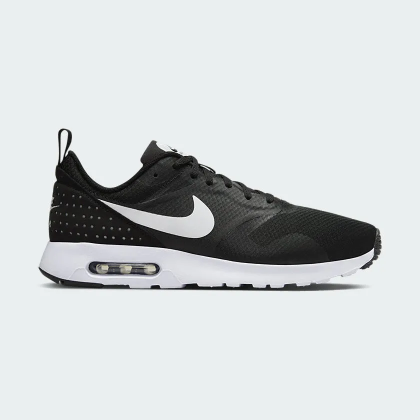 Rebound Frame Engineered Mesh Fabric Nike Air Max Tavas Men's Black Fitness Shoes 705149 009