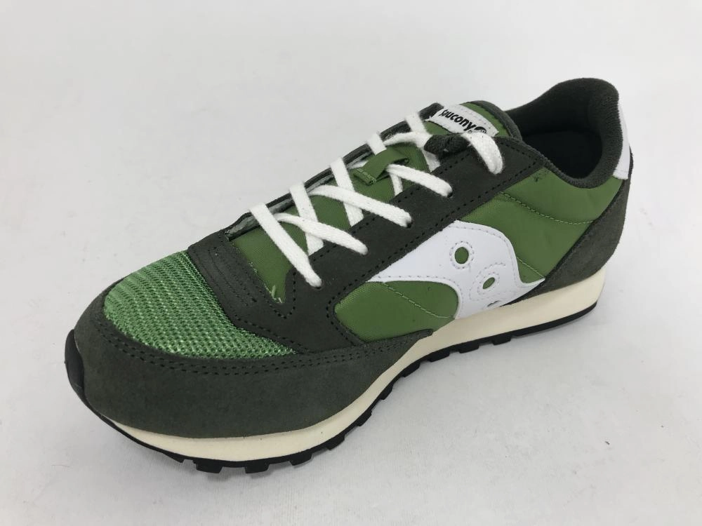 running in a strait area shoes Reactive Transition Tech Saucony Originals sneakers da ragazzo S-Jazz O Vintage RS/TTP SK260412Y green