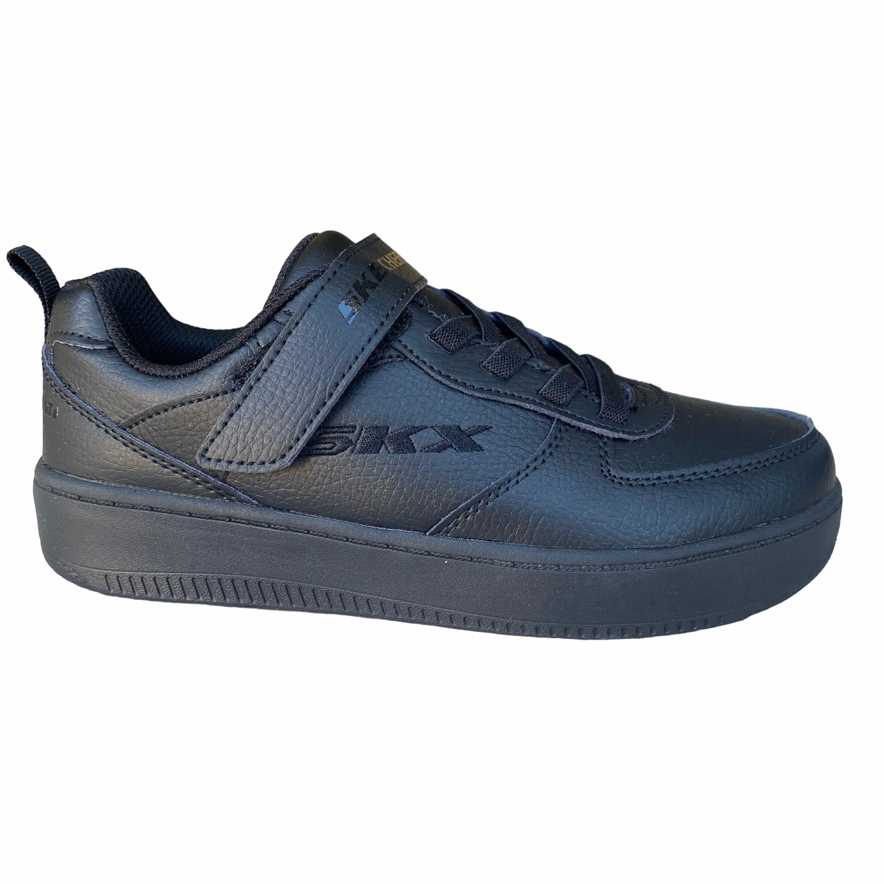 Skechers scarpa sneakers da ragazzi Sport Court 92 Zelder 405697L/BBK nero Anatomic Shape