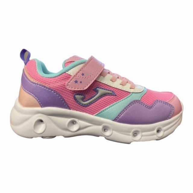 Joma scarpa da ginnastica da bambino Star Jr 2213 pink-violet Mountain Run