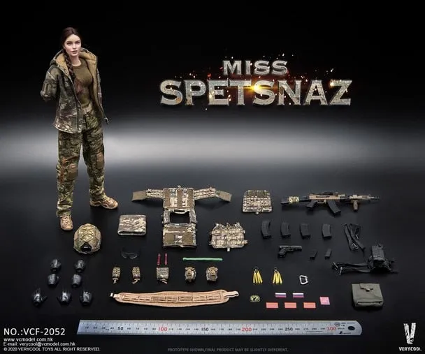 Very Cool - Russian Special Combat Female Soldier
