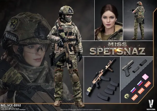 Very Cool - Russian Special Combat Female Soldier