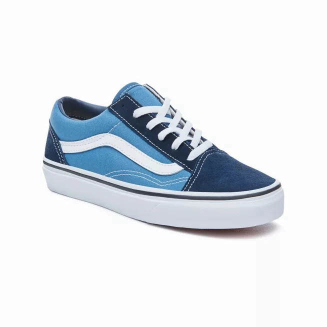 Vans scarpa sneakers da ragazzi Old Skool VN000W9TNWD1 blu trail - running
