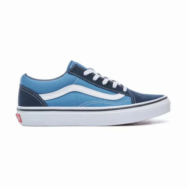 Vans scarpa sneakers da ragazzi Old Skool VN000W9TNWD1 blu Dynamic Response Foam