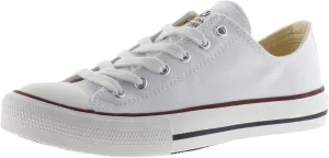 victoria Boys Tribu Canvas Low Top Lace-Up Sneakers, White,13 M US