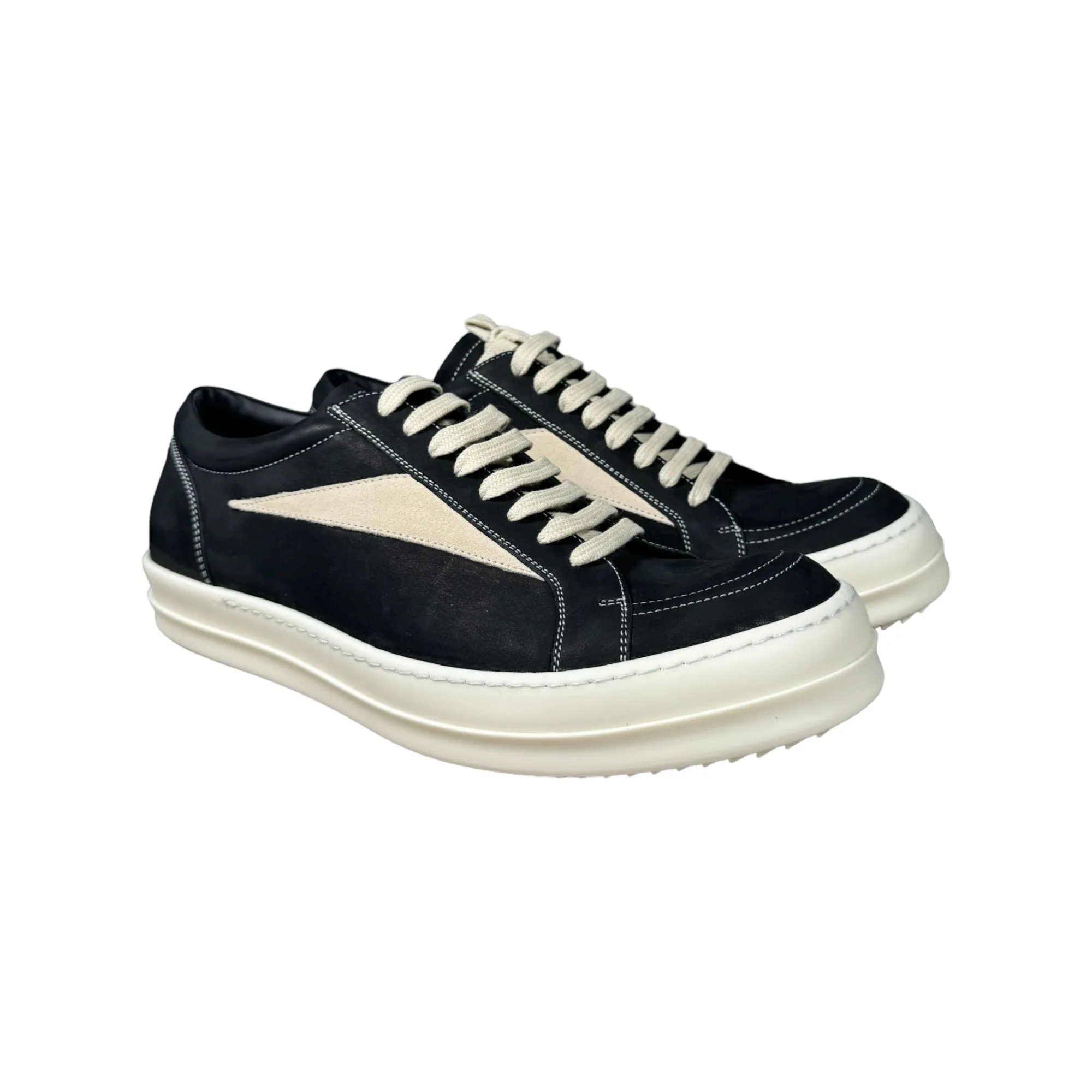 Vintage Sneaks Low Waxy Nubuck Leather