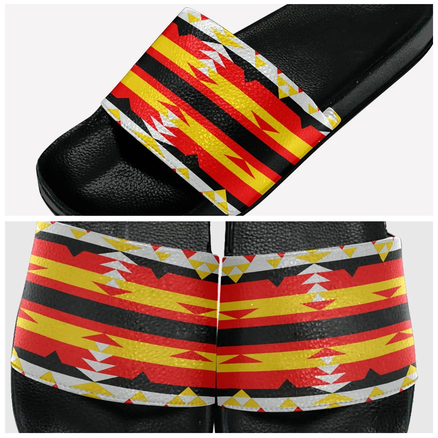 Visions of Peace Directions Slide Sandals