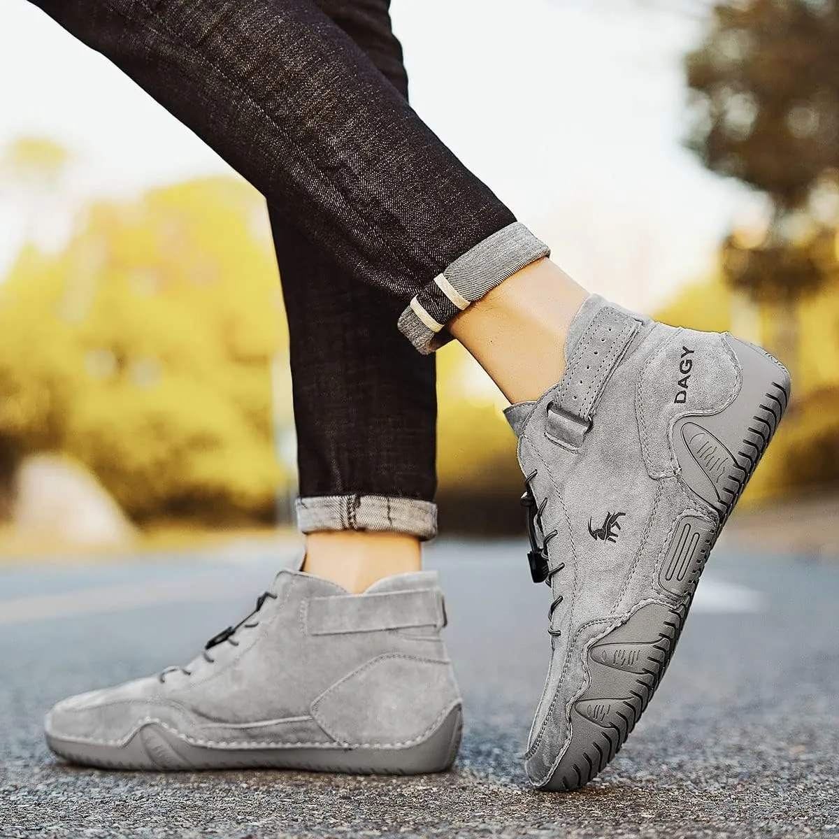 Waterproof Lightweight Unisex High Top Chukka Boots For Hiking, Camping, And Driving - All-Season Outdoor Shoes