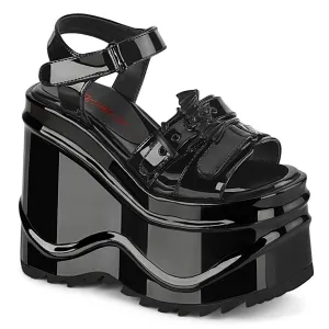 WAVE-13 Demoniacult Alternative Footwear Women's Platform Sandals