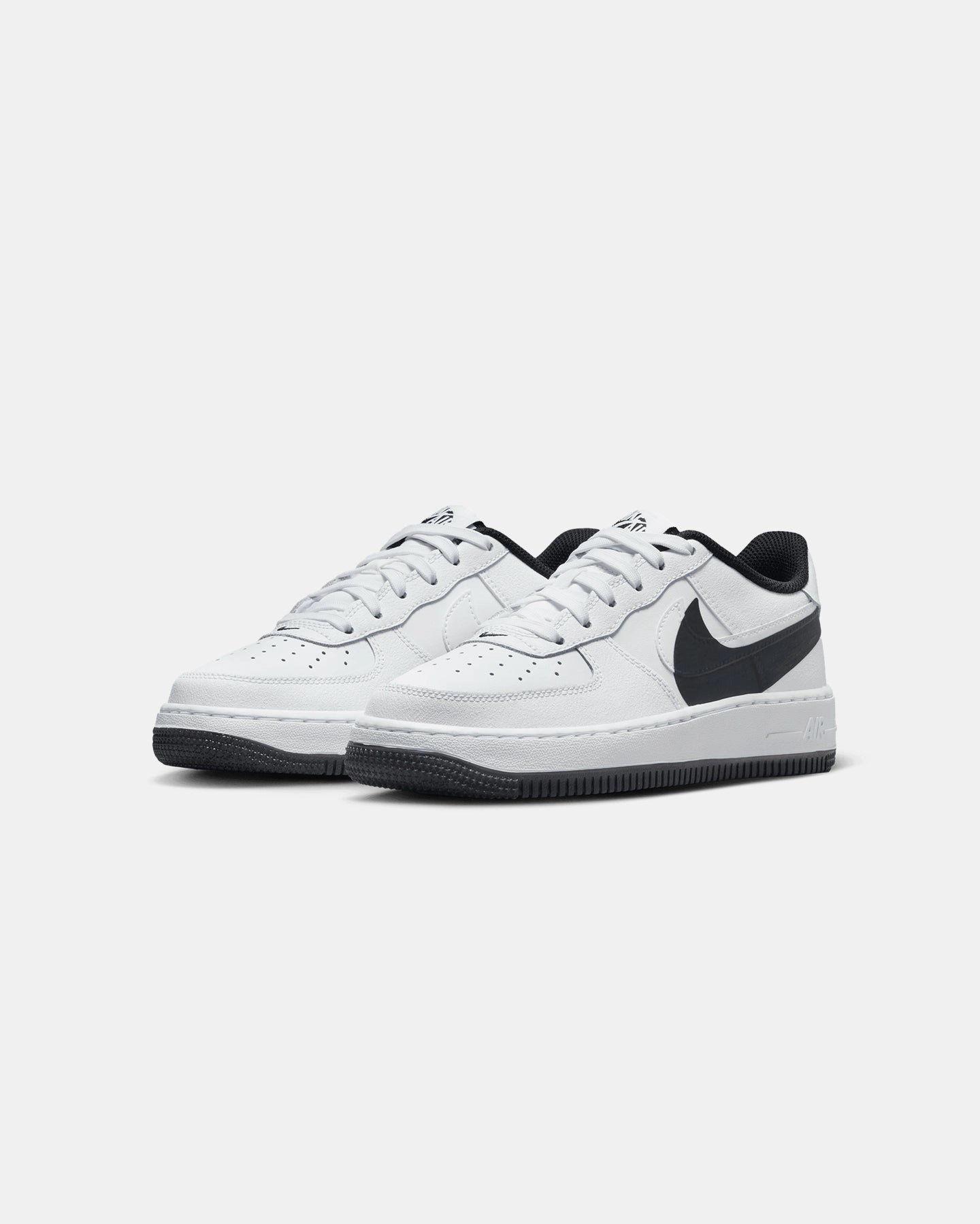Outdoor Run Nike Kids' Air Force 1 LV8 2 (GS) White/White-Black