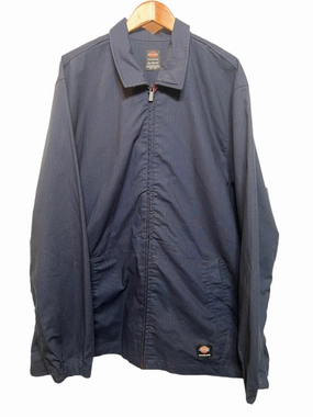 Wardrobe Gallery Dickies Navy Mens Worker Jacket (Size XL)
