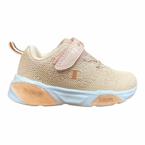 Champion scarpa da ginnastica da bambina con le luci Wave B TD S32131 CHA PS013 rosa gymnastic shoes curved track running wear