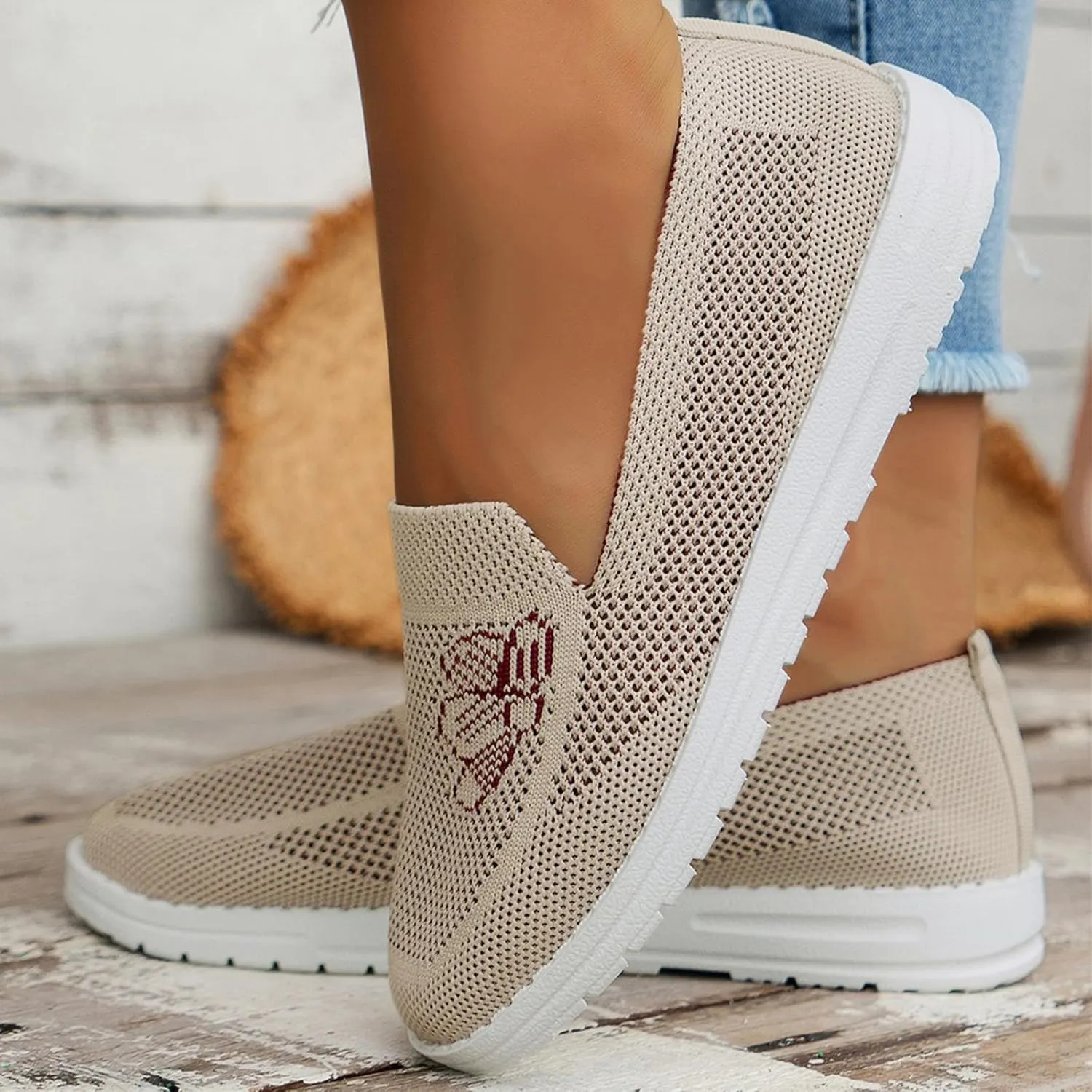White Running Sneakers for Women 2023 Cute Black Sneakers for Women Comfortable Womens Slip On Shoes Size 8 Wide Womens Black Slip On Sneakers 8.5 Zapatos Especiales para Juanetes De Mujer