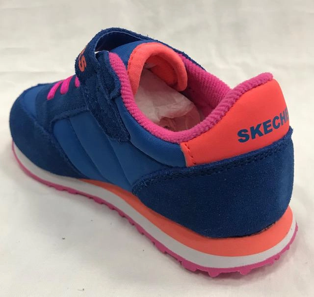 movie - themed running wear Thermoregulation Skechers Retro Sneaks scarpa da ginnastica per bambini 82256N BLOR blue orange
