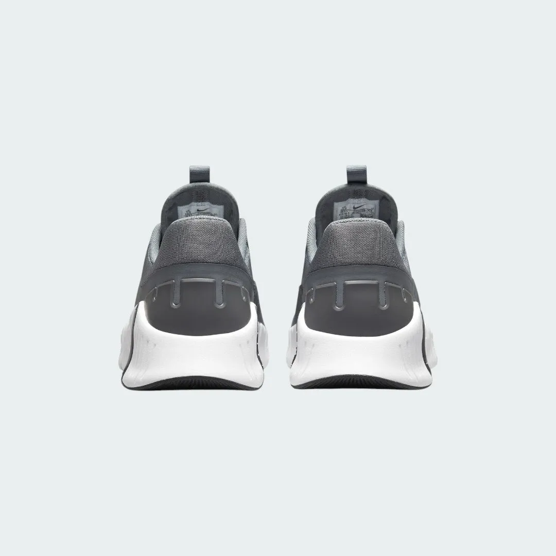 gym-goer running with a headlamp Nike Free Metcon 5 Men's Grey Training Shoes DV3949 003