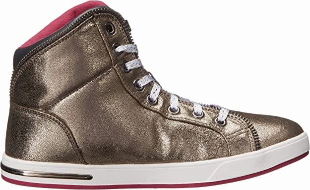 Skechers scarpa da ginnastica da ragazza Shoutouts Zipsters 84301L gun metal Sustainable Midsole Compound advanced running shoes