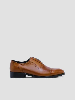 Willard Cap Toe Oxford (Tan)