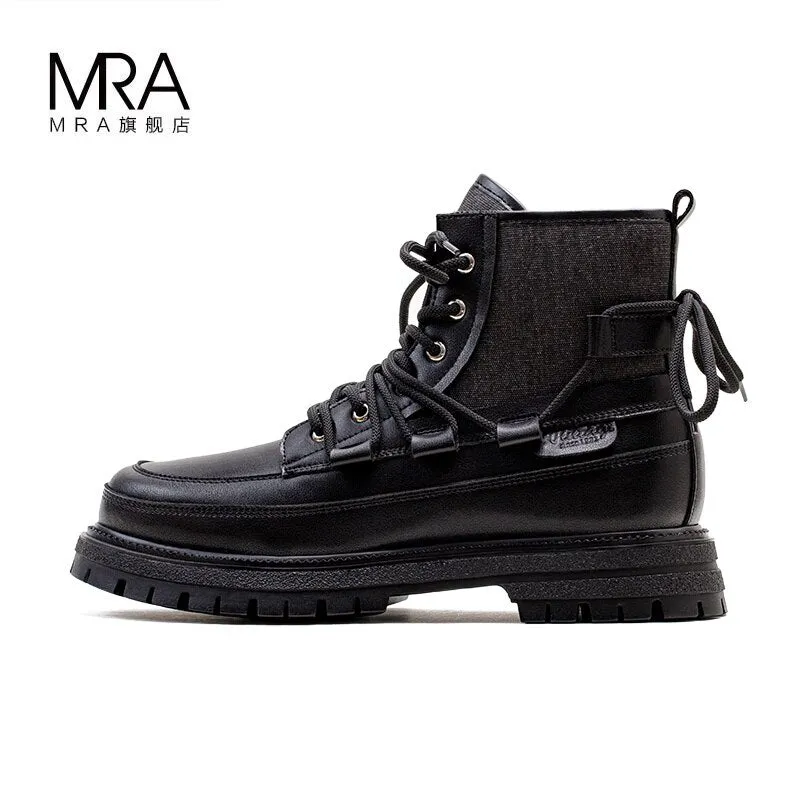 Winter Tactical Leather Boots