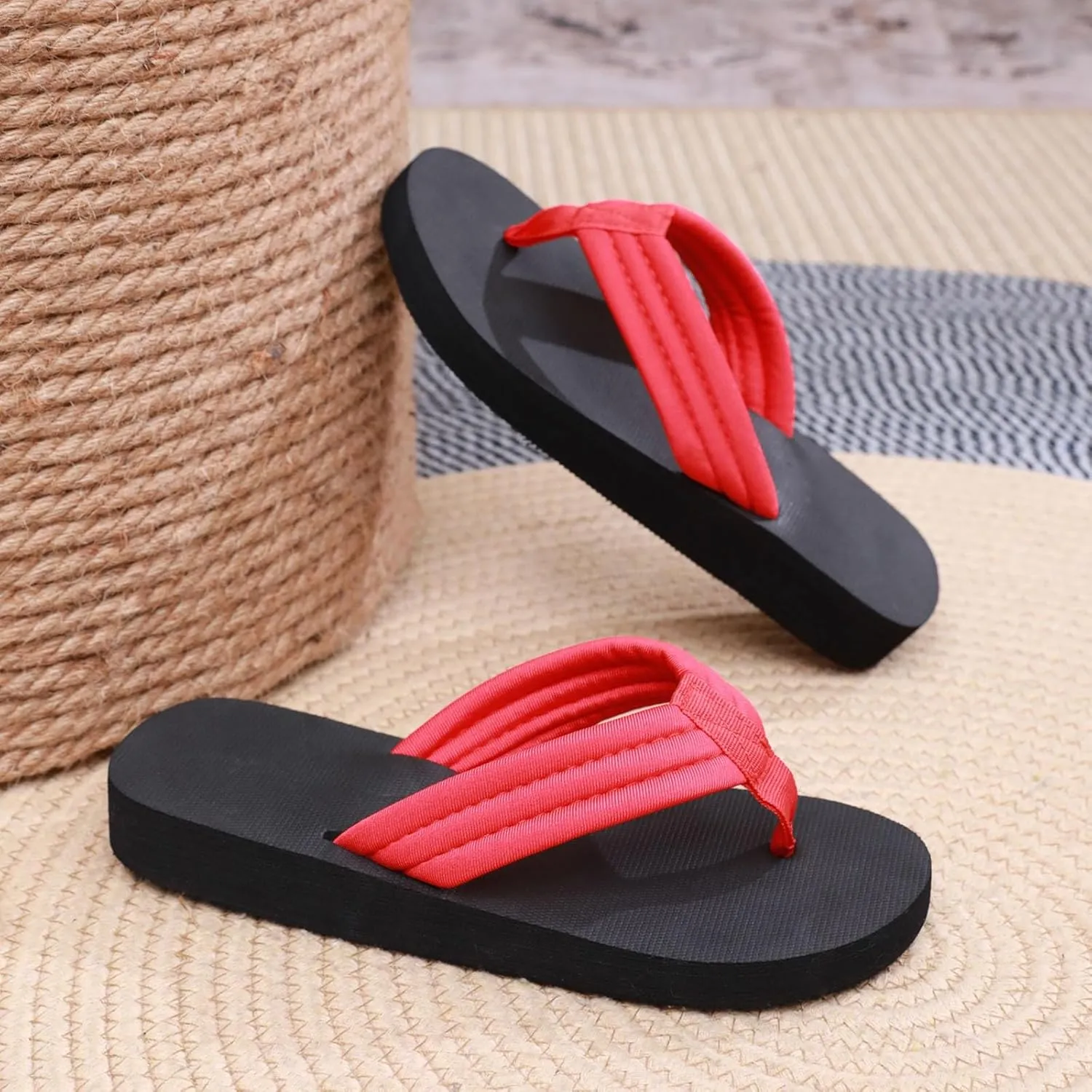 Women Flip Flops Womens Beach Sandals Flip Flops for Womens House Sandals Comfortable Summer Beach Thong Sandals