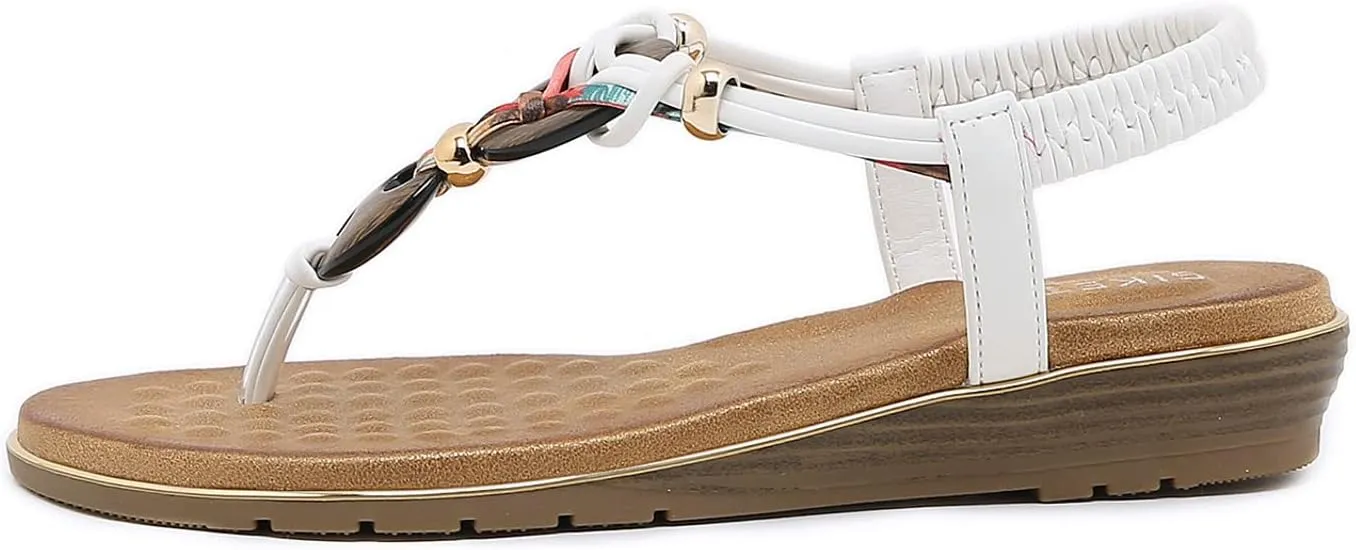 Women Sandals Fashion Flip Flop Beach Sandals Comfortable Non Slip Shoes High Arch Sandals Women's