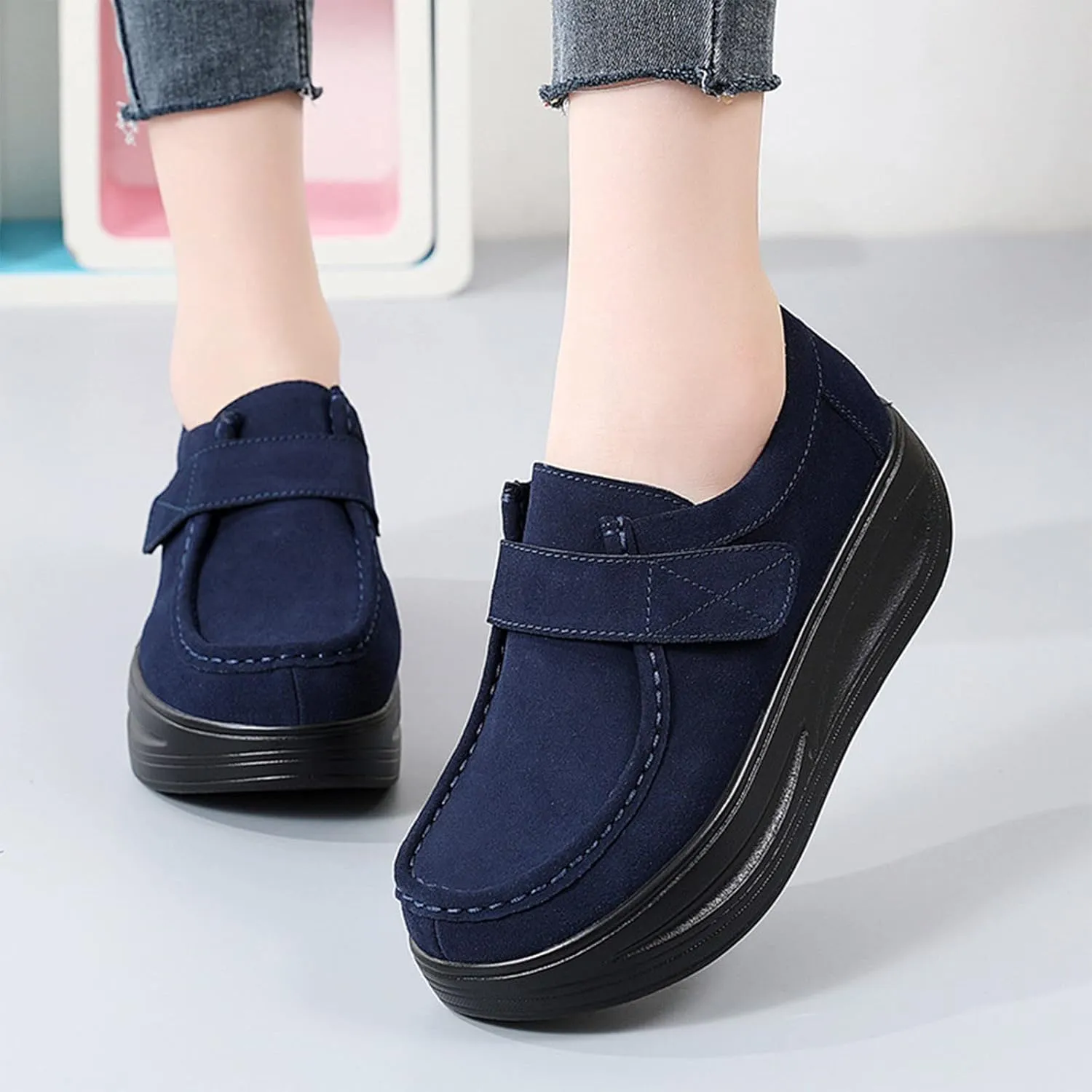 Women Sneakers Slip on Shoes Women Comfortable Womens Lightweight Casual Sneakers for Gym Travel Work
