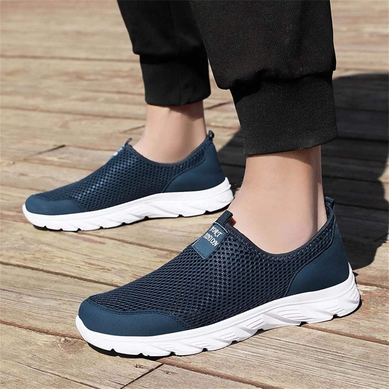Women's Athletic Walking Shoes Slip On Casual Mesh Slip On Shoes Women Sports Ladies Casual Shoes Fashion Sneakers 2025 Brown Tennis Shoe Casual Loafers