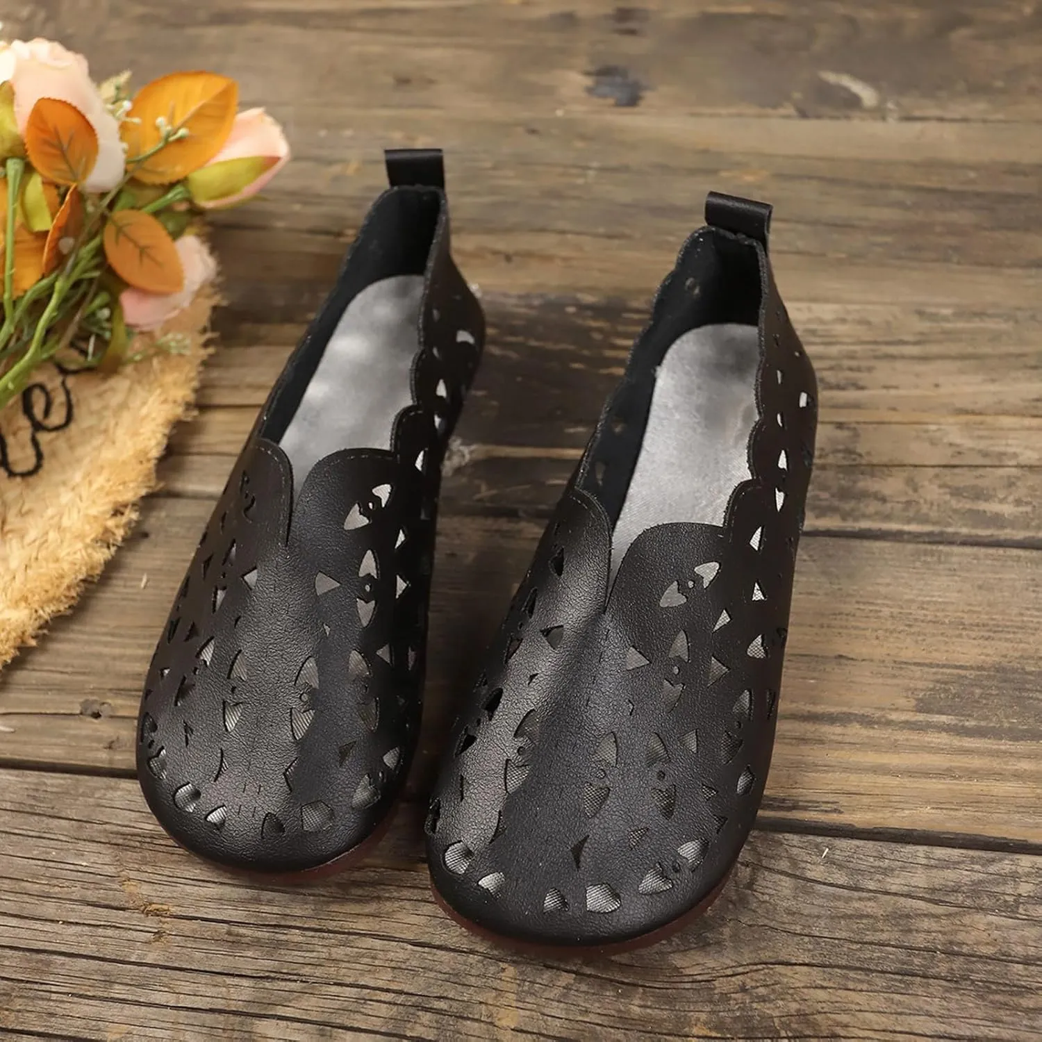 Women's Casual Sandals Comfortable Slip On Toe Post Beach Walking Shoes for Summer Spring Outfits 2PCS