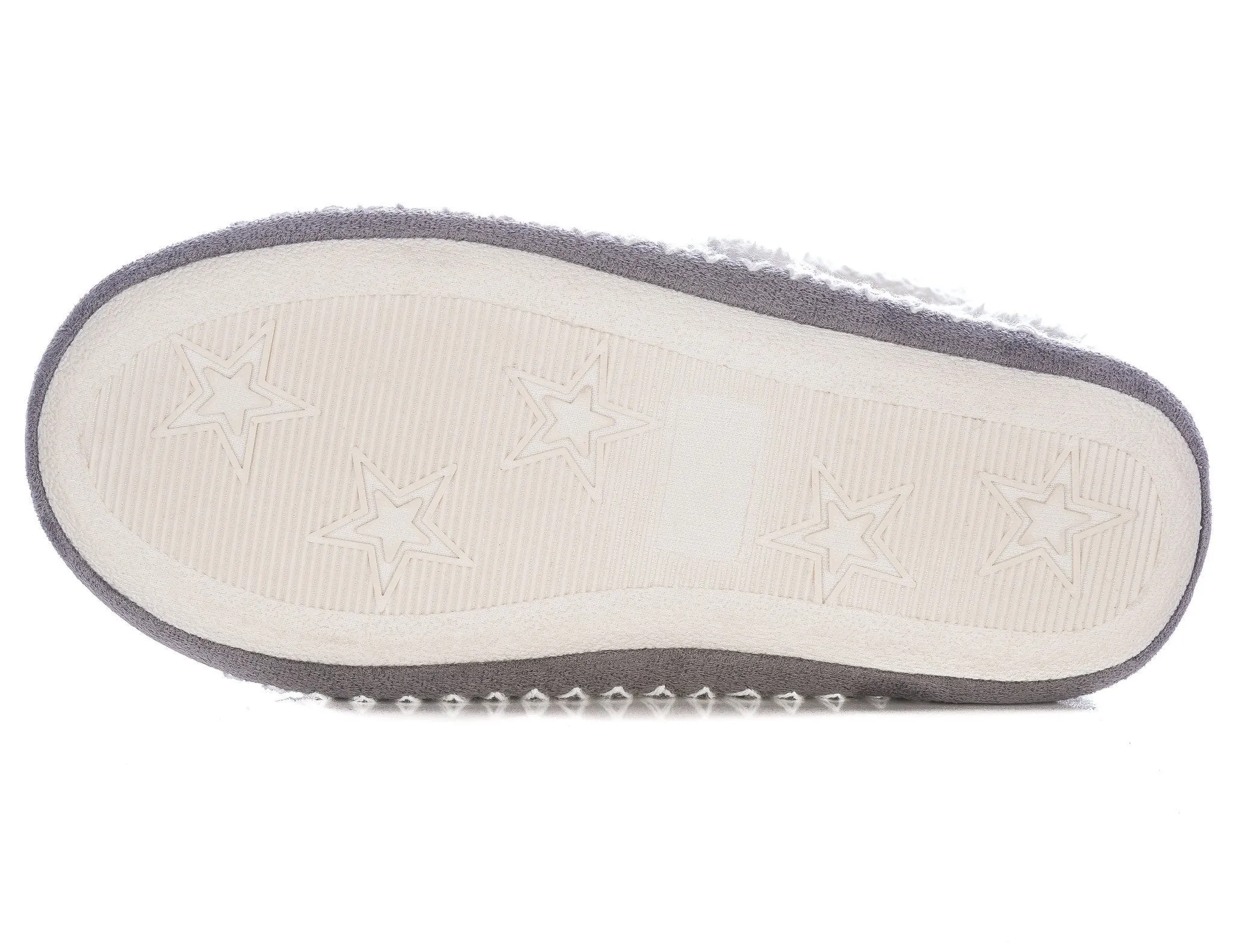 Women's Eskimo Indoor Short Boot Slippers - Ivory/Grey