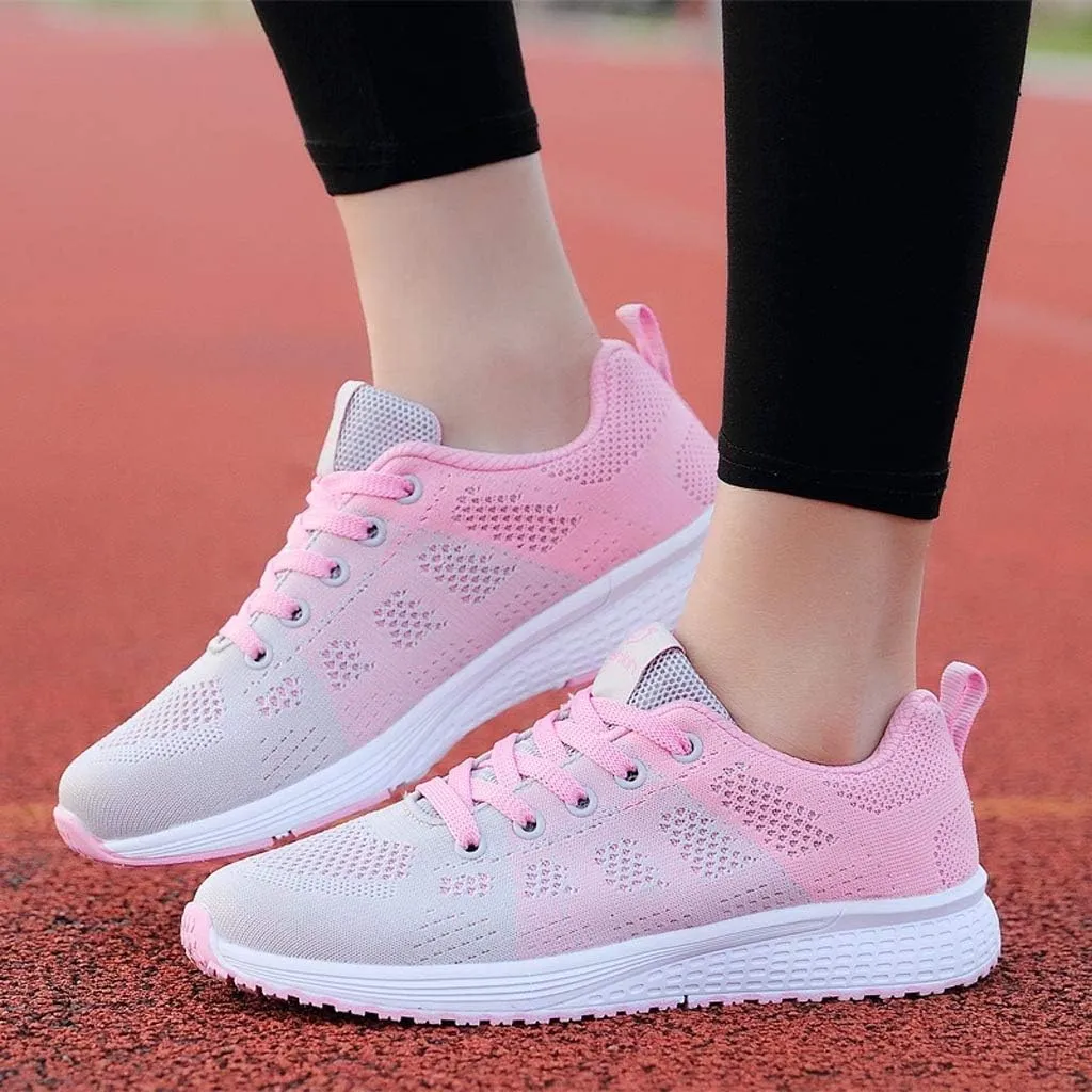 Women's Fashion Sneaker Mesh Slip On Black Non Slip Shoes for Women Comfortable Ladies Shoes Casual Slip On Loafers for Women Casual Grey Sneakers Women