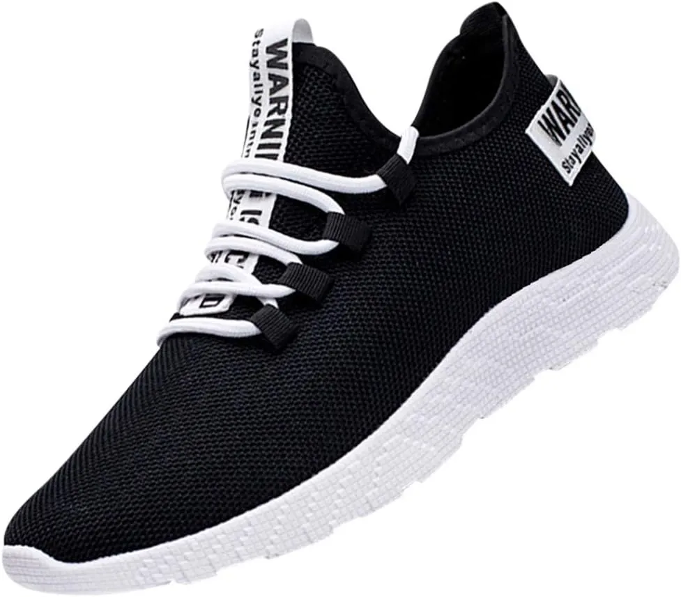 Women's Fashion Sneaker Mesh Slip On Black Non Slip Shoes for Women Comfortable Woman Walking Shoes Slide On Loafers Women Shoes White Leather Slip On Sneakers for Women