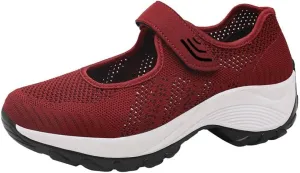 Women's Fashion Sneaker Non Slip Work Wide Comfortable Slip Resistant Work Shoes Beach Shoes Women for Walking On Sand Womens Loafer Sneakers Mens Running Sneakers