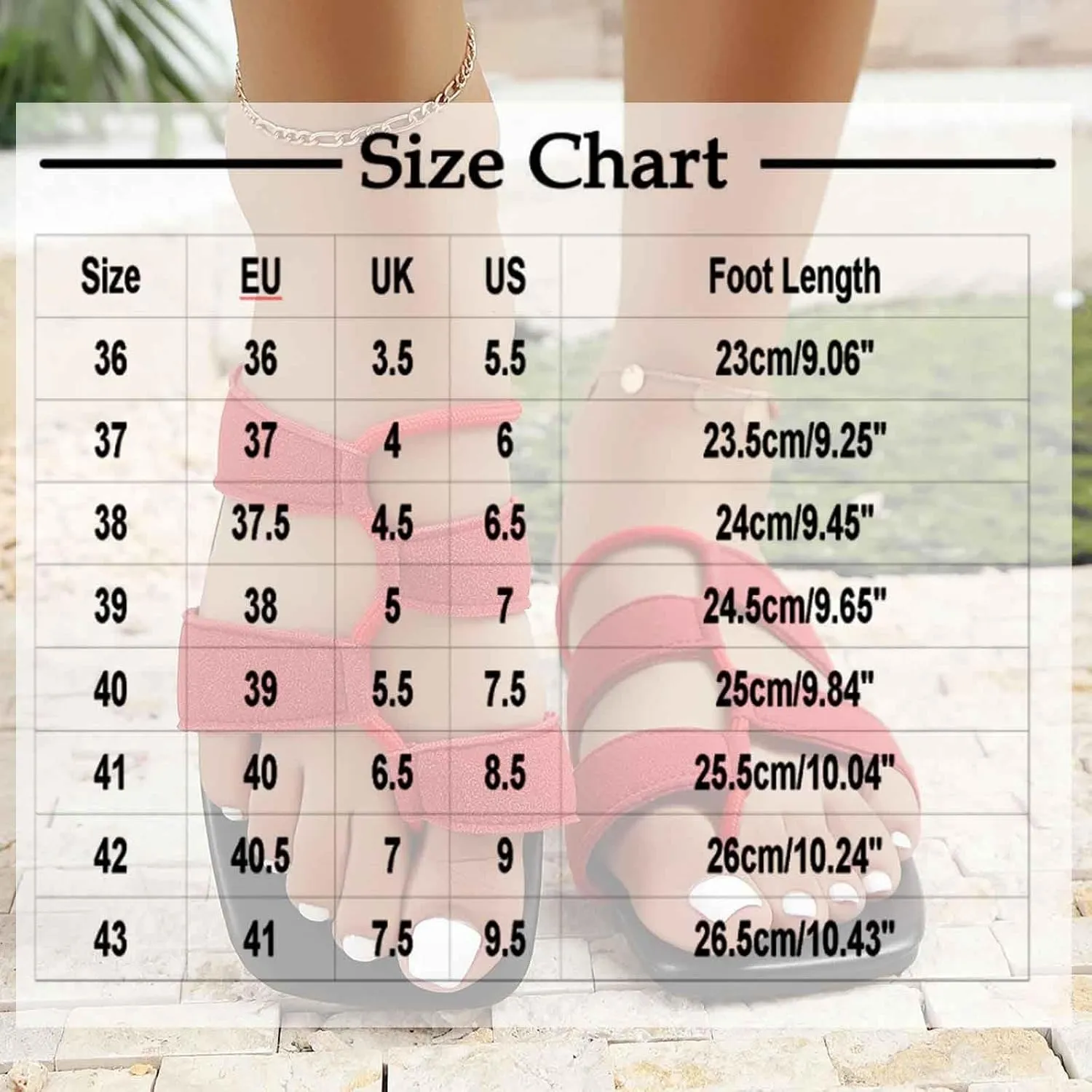 Women's Flip Flops Sandals Comfort Dressy Wide Width Thong Sandals Square Toe Slides for Beach/Long Walks/Poolside