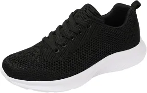 Women's Loafer Flat Slip On Sneakers Women Wide Width Mens Casual Shoes Women's Wide Loafers Loafers for Women Wide Platform Sneakers for Women Black