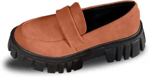 Women's Loafers Comfortable Business Shoes Slip On Platform Loafers Lug Sole Loafers Chunky Casual Shoes